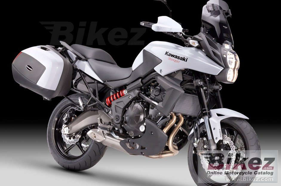 Big Kawasaki versys tourer picture and wallpaper from Bikez.com